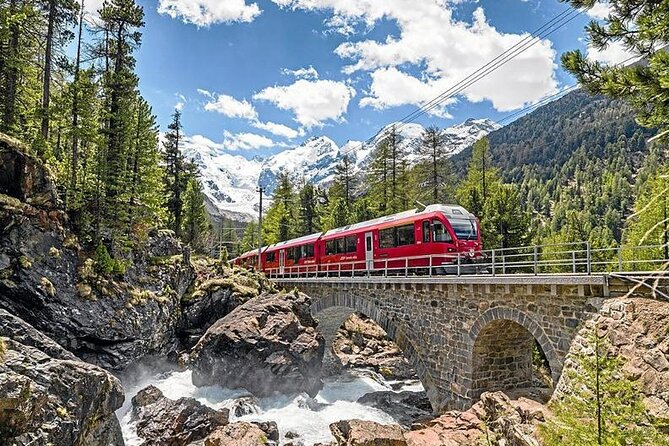 Tour Bernina Red Train And St Moritz from Milan - Optional Lake Como Cruise