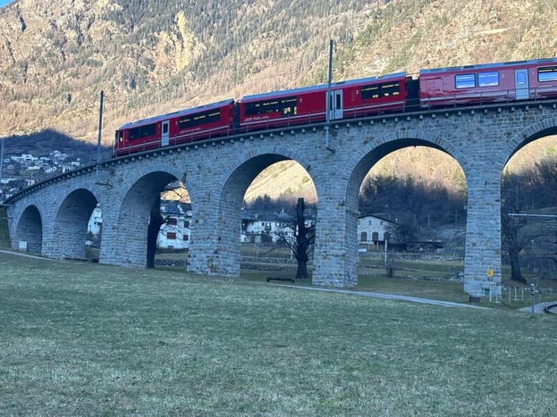 Tour from Milan: Tirano and the famous Red Train to Saint Moritz - Key Points
