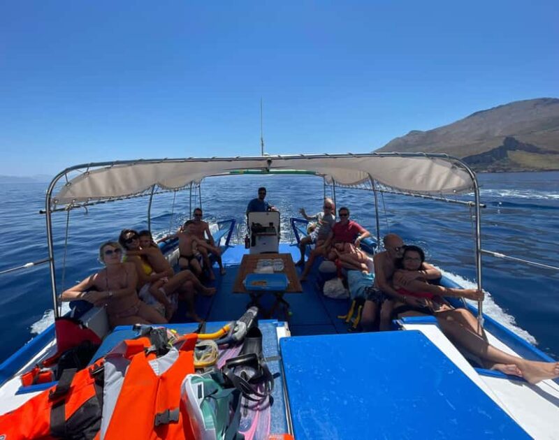 Tour in barca Riserva dello Zingaro da San Vito Lo Capo - Visiting the Grotta degli Innamorati and Grotta Azzurra