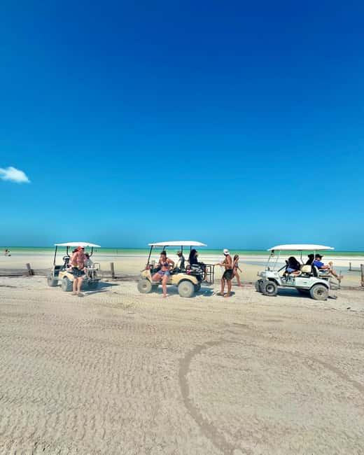 Tour in Italian in Holbox - Crossing the Sandbar at Punta Mosquito