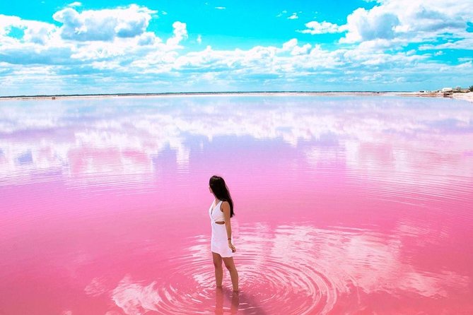 Tour Las Coloradas & Rio Lagartos only from Tulum - Discovering Las Coloradas’ Pink Salt Lake