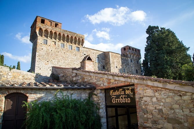 Tour of 900year old secret cellars + tasting of 3 wines and bread with EVO oil - Visiting the Historic Castello del Trebbio Outside Florence