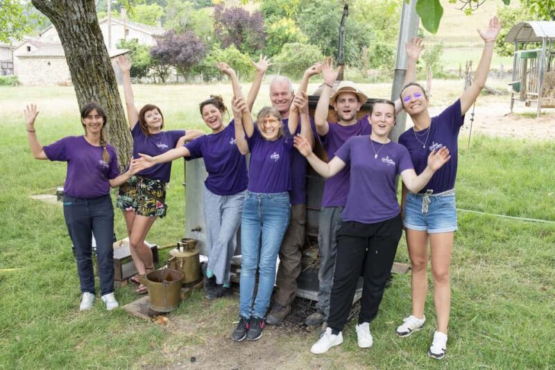 Tour of a family-run lavender essential oil distillery - Tasting Local Lavender-Based Products