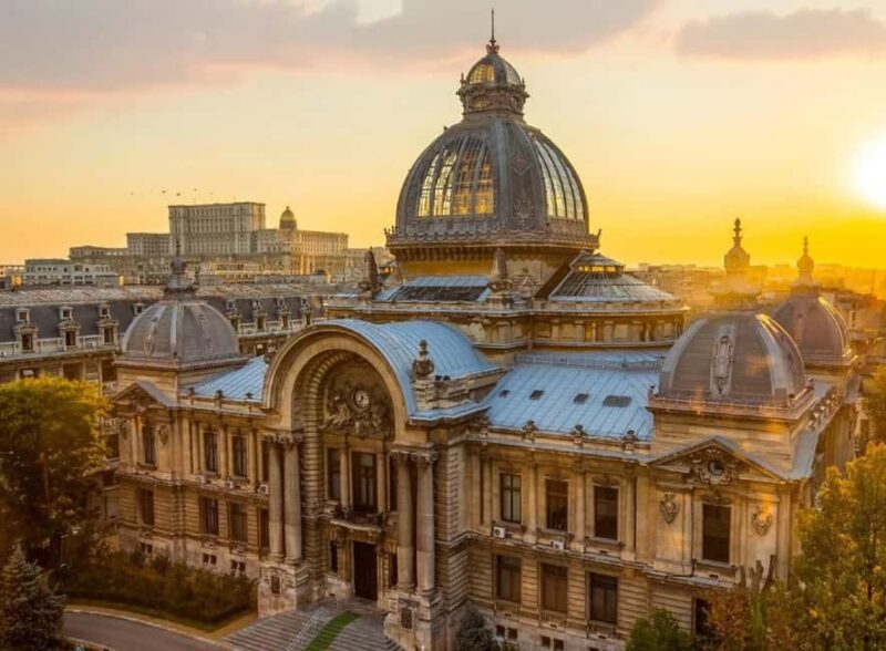 Tour of Bucharest Athenaeum, Royal Palace, CEC Palace - Discovering the Romanian Athenaeum