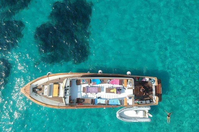 Tour of Ischia Island with Motor Yacht Rocca Corsa - Citara Beach, San Francesco, and Punta Chiarito