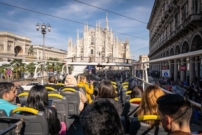 Tour of Milan by open bus, valid for 3 days - How the Hop-On Hop-Off System Works
