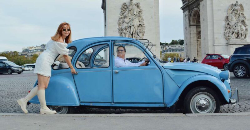 Tour of Paris in Citroën 2CV - From Saint-Germain-des-Pres to the Eiffel Tower