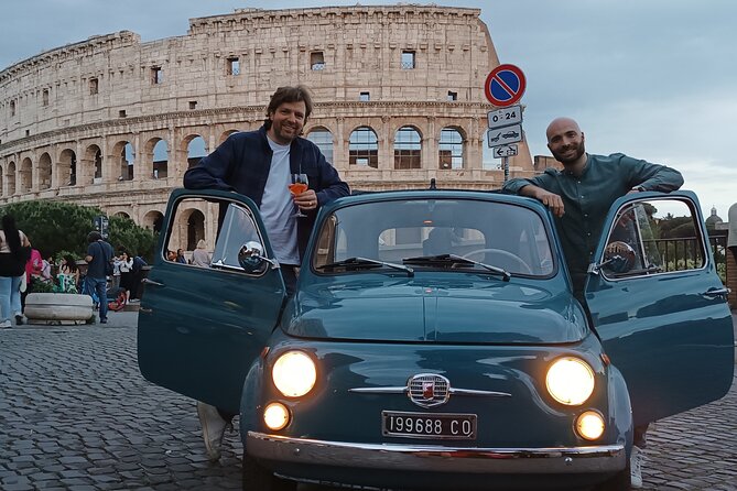 Tour of Rome Aboard a Vintage Fiat 500 - Discovering Rome’s Ancient Entertainment Venues
