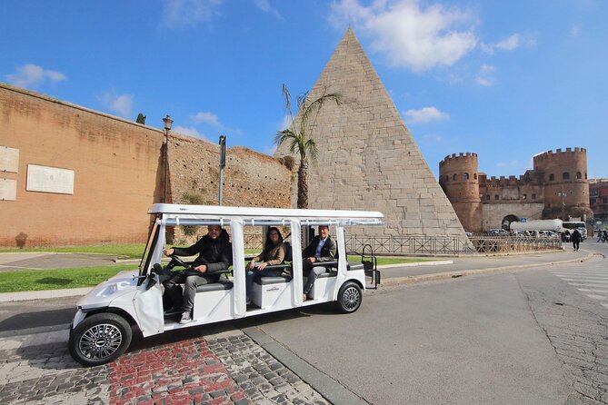 Tour of Rome in 7 Seater Golf Cart - Discover Rome in Comfort with a 7-Seater Golf Cart Tour