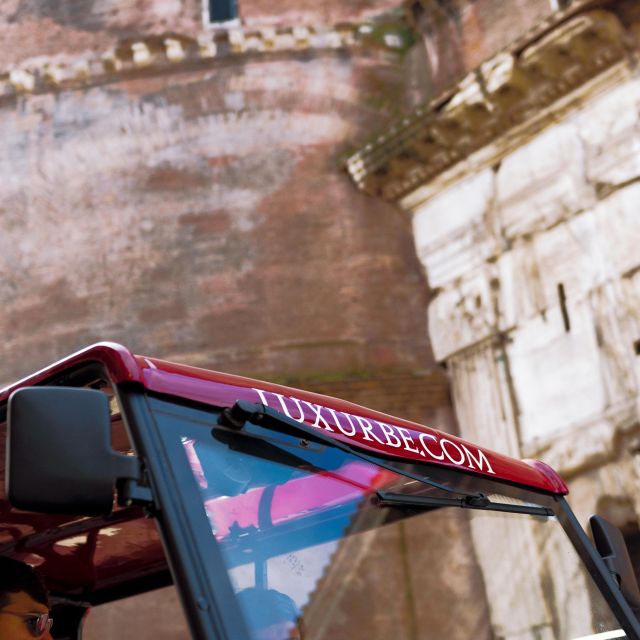 Tour of Rome in Golf Cart: Ancient Rome - The Unique Nighttime Charm of Rome