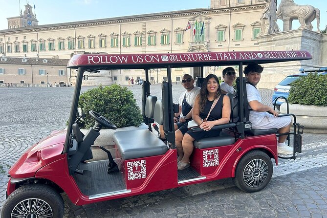 Tour of Rome in Golf Cart: Seven Hills of Rome - Ancient Ruins at Palatine Hill