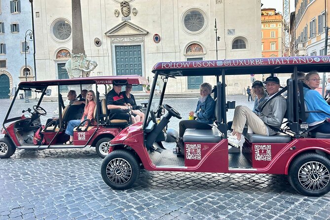 Tour of Rome in Golf Cart: Seven Hills of Rome - The Mystique of Bocca della Verità