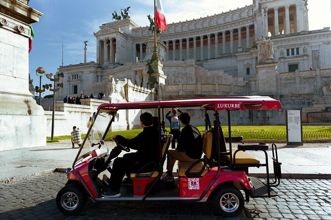 Tour of Rome in Golf Cart: Square and Fountains of Rome - The Tour Starts at Via dei Condotti, Heart of Rome’s Fashion Scene
