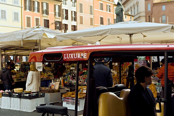 Tour of Rome in Golf Cart: Square and Fountains of Rome - The Jewish Ghetto: A Place of Resilience and Culture
