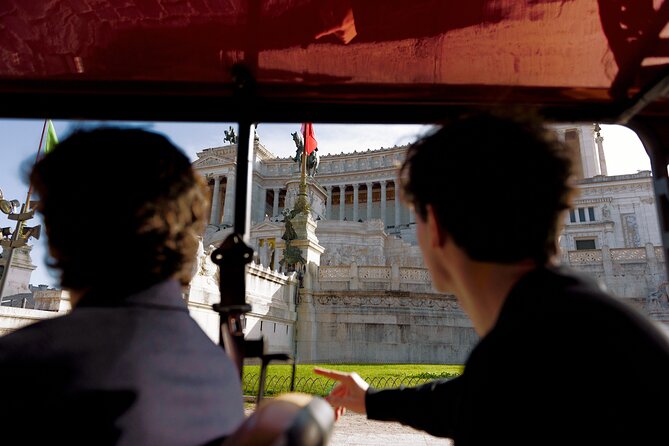 Tour of Rome in Golf Cart: Square and Fountains of Rome - Piazza Venezia and the Ancient City
