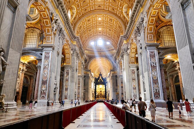 Tour of St Peter's Basilica with Dome Climb and Grottoes in a Small Group - Descending underground to the Vatican Grottoes and St. Peter’s Tomb