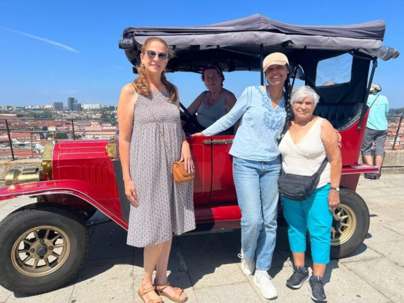 Tour Porto: Classic Car + A Toast with Port Wine - A Toast with Port Wine at a Seaside Venue