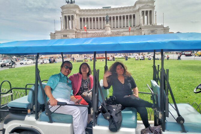 Tour Private a Roma In Golf Cart With a Local & GELATO or wine - Key Points
