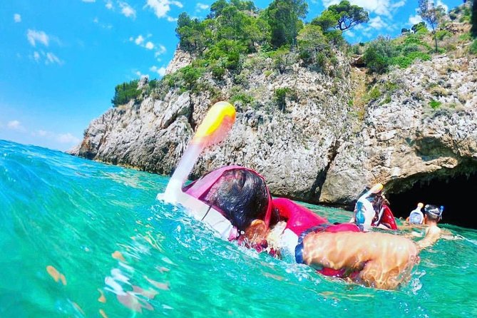 Tour "Riviera di Ulisse"(Parco Monte Orlando-Montagna Spaccata Gaeta) - Snorkeling at the Blue Grotto