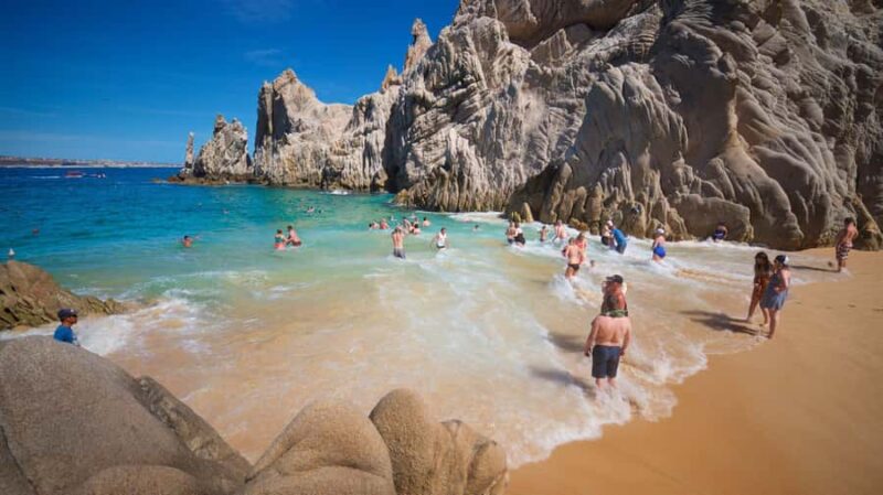 Tour the Arch of Cabo San Lucas and head down to Playa del Amor - Explore the Iconic Landmarks of Cabo San Lucas in Just 3 Hours
