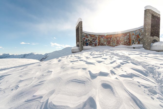 Tour to Kazbegi Ananuri Zhinvali Gudauri Full Day - Exploring Gudauri Ski Resort and Mountain Highs