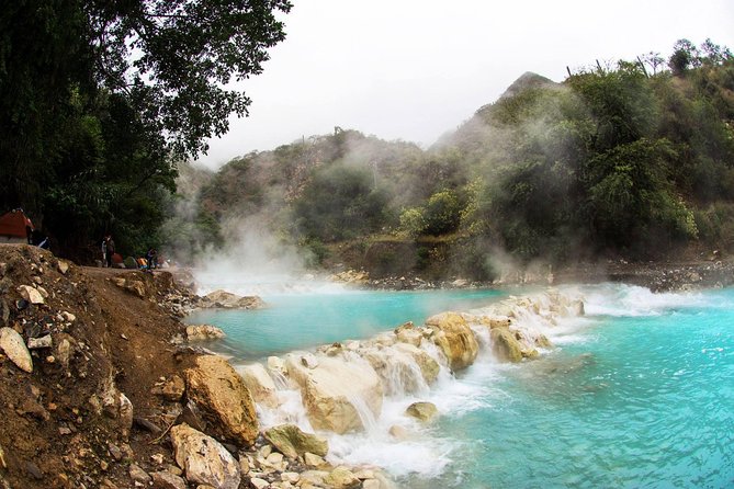 Tour to the Tolantongo Cave, starting from Mexico City - The Suspension Bridge and Waterfalls