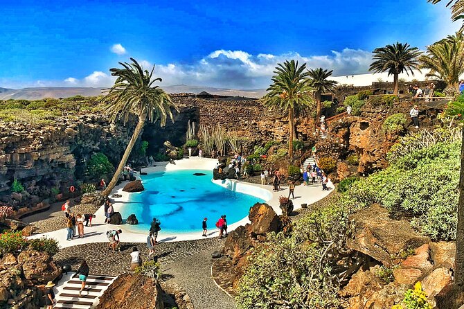 Tour to Timanfaya, Jameos del Agua, Cueva de los Verdes and viewpoint from the cliff - Discover Lanzarote on a Full-Day Tour for $107.21