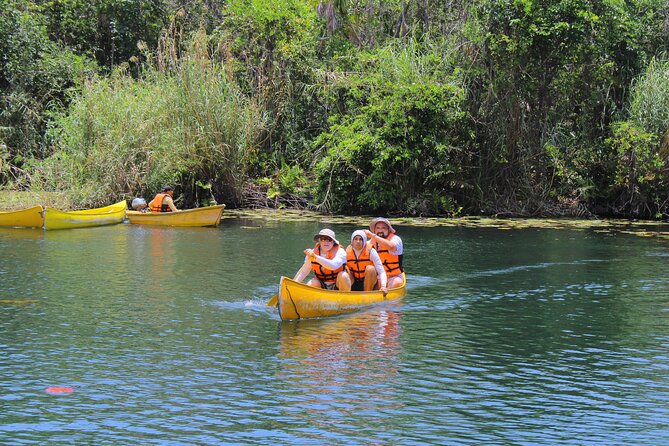 Tour Tulum 4 Cenotes and Traditional Food in Villa Maya - Snorkeling in the Blue Cenote’s Clear Waters