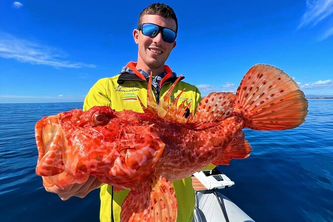 Tour with medium seabed or rod fishing. - Explore Sicily’s Coastal Beauty and Marine Life on a Fishing Adventure