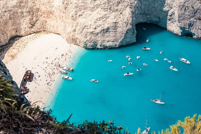Tour Zakynthos Shipwreck,Blue Caves, Kremmidi Beach Excursion - Key Points