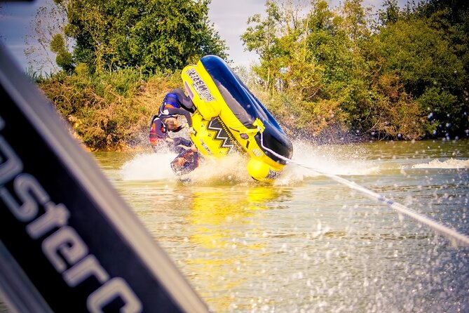 Towed buoy session in Loire Atlantique - The Location: Espace Quilly in Loire Atlantique