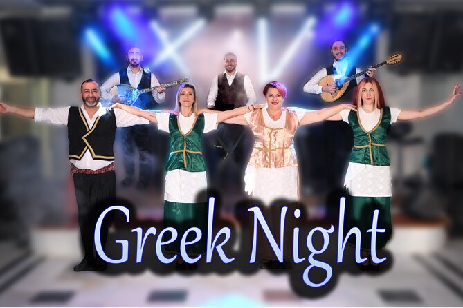 Traditional Greek Night live Music & Dinner Show in Santorini - The Venue: A Bustling Kamari Taverna