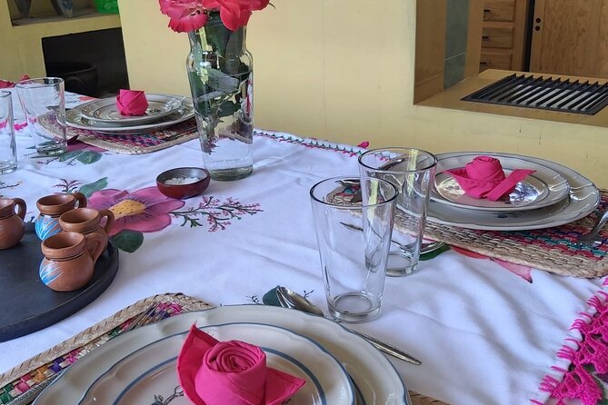 Traditional Oaxaca Cooking Class with Lorenza + Hotel Transfers - Enjoying the Meal Created Together