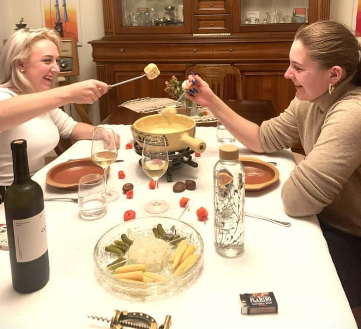 Traditional Swiss Dinner: Cheese Fondue, Appetizers/Dessert - Limitations and Considerations