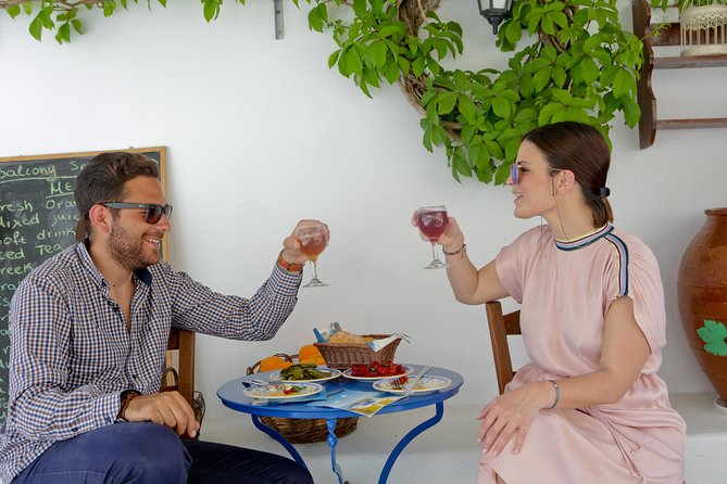 Traditional Tastes of Santorini Food Tour - Exploring Megalochori: The Traditional Village Known for Award-Winning Wines