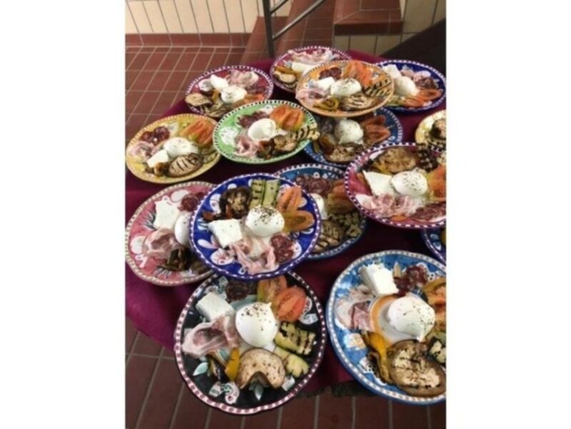 Tramonti: Vineyard & Winery Tour with Tasting & Appetizers - Wine Tasting & Paired Local Products