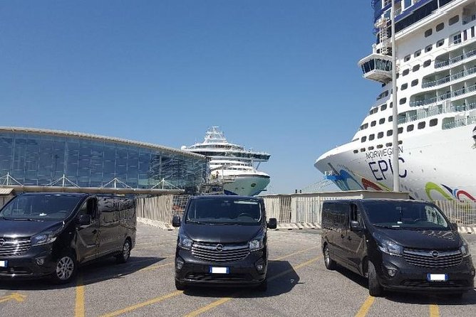 Transfer from Civitavecchia cruise port to Rome or FCO - Safety, Reliability, and Customer Satisfaction