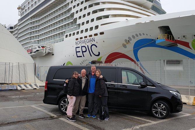 Transfer from Civitavecchia port to Fco Rome airport or Rome - The Vehicle Fleet and Comfort Features