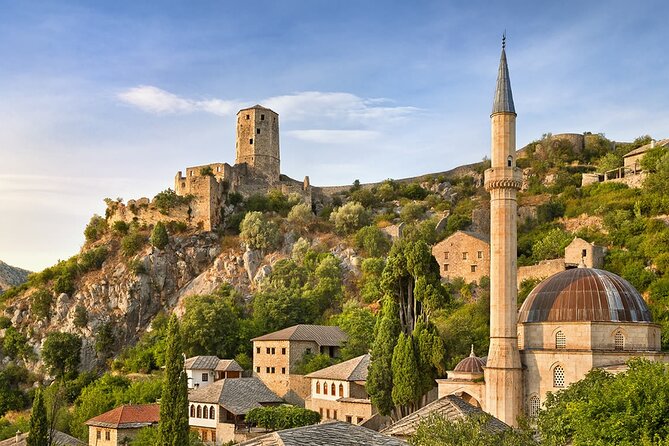 Transfer Mostar to Dubrovnik with Kravice Waterfalls, Blagaj and Poitelj tour - Key Points