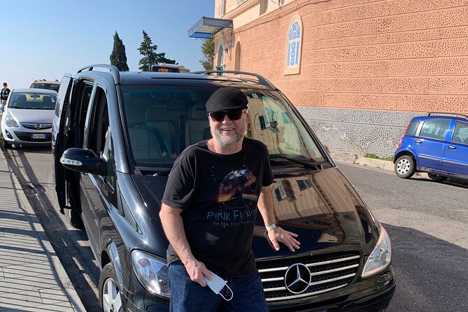 Transfer Rome to Sorrento Private Mercedes - Scenic Journey Along the Sorrentine Coastline