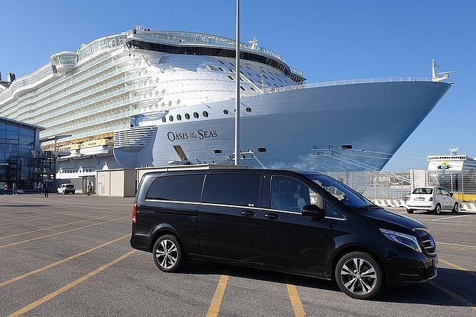 Transfers to and from ports of Chioggia or Trieste or Ravenna - The Luxury Vehicles and Comfort Features