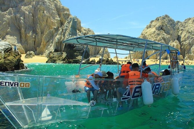 Transparent Boat Tour Cabo San Lucas Arch and Playa del Amor - Accessibility and Physical Considerations