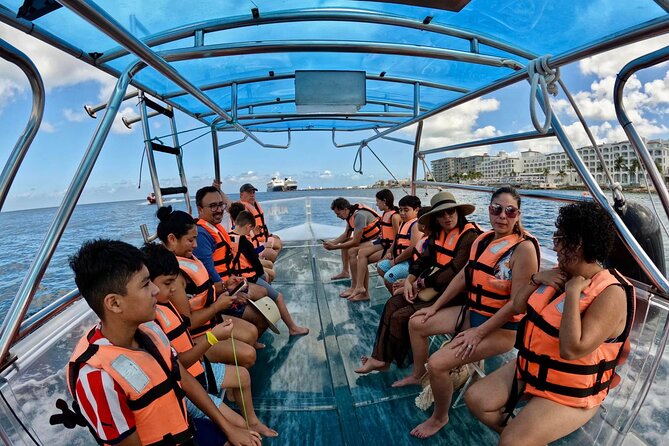 Transparent Boat Tour in Cozumel Reefs - Key Points