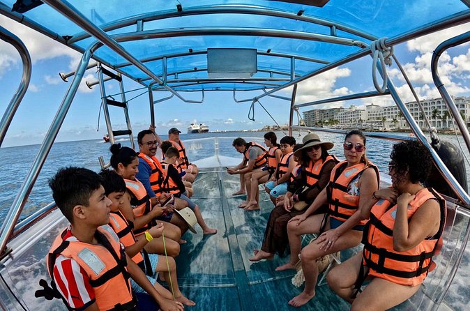 Transparent Boat Tour in Cozumel Reefs - Exploring San Miguel Pier and the Underwater Landscape