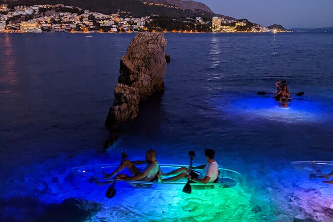 Transparent Kayak Glow Tour in Split - Nighttime Atmosphere and Tips for a Great Experience