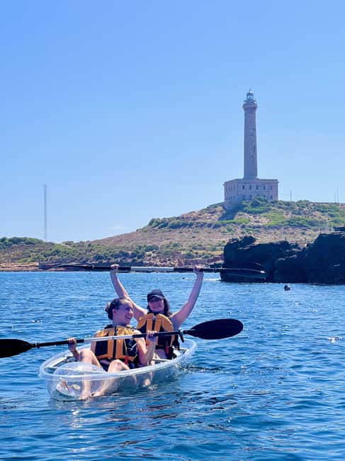 Transparent Kayak: Guided tour in Cabo de Palos - Key Points