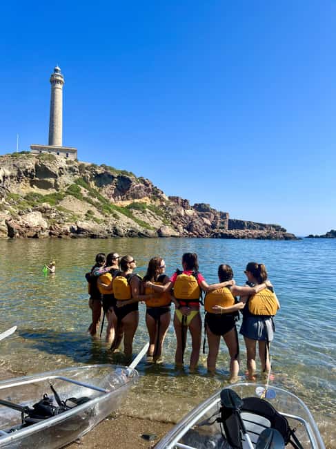 Transparent Kayak: Guided tour in Cabo de Palos - Expert Guides and Safety Measures