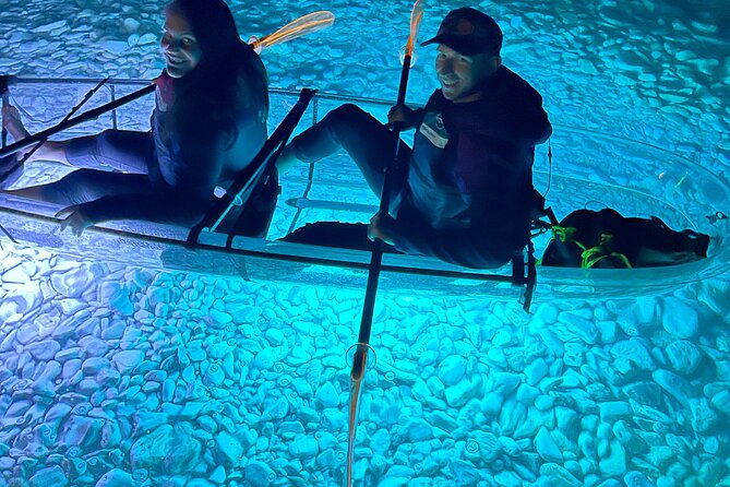 Transparent Kayak Night Glow Experience from Pula - Key Points