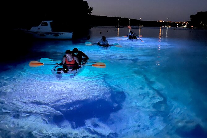 Transparent Kayak Night Glow Experience from Pula - Concluding the Pula Transparent Kayak Night Glow Experience