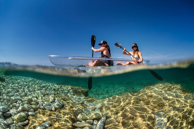 Transparent Kayak Rental - Explore the Underwater World - The Starting Point at Verudela Beach in Pula